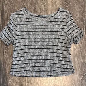 Brandy melville cropped top stripe